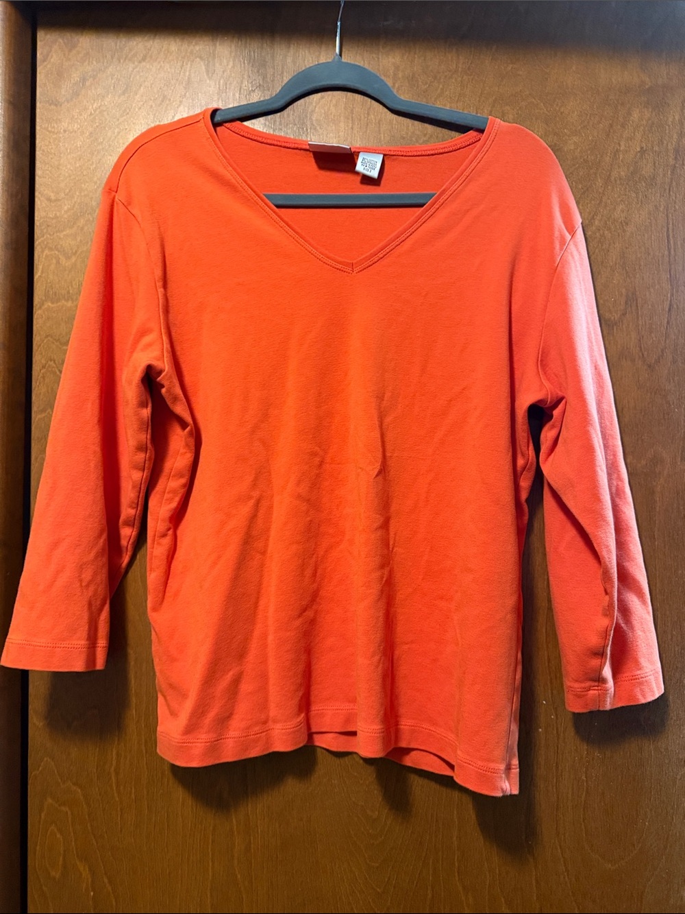 Chicos 3/4 sleeve top size 2(large)